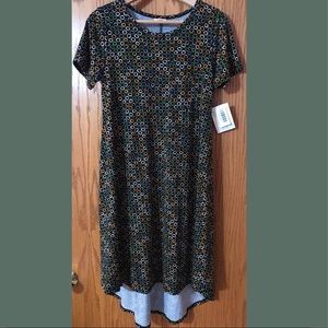 💚🧡🖤 NWT LulaRoe Carly Dress 🖤🧡💚